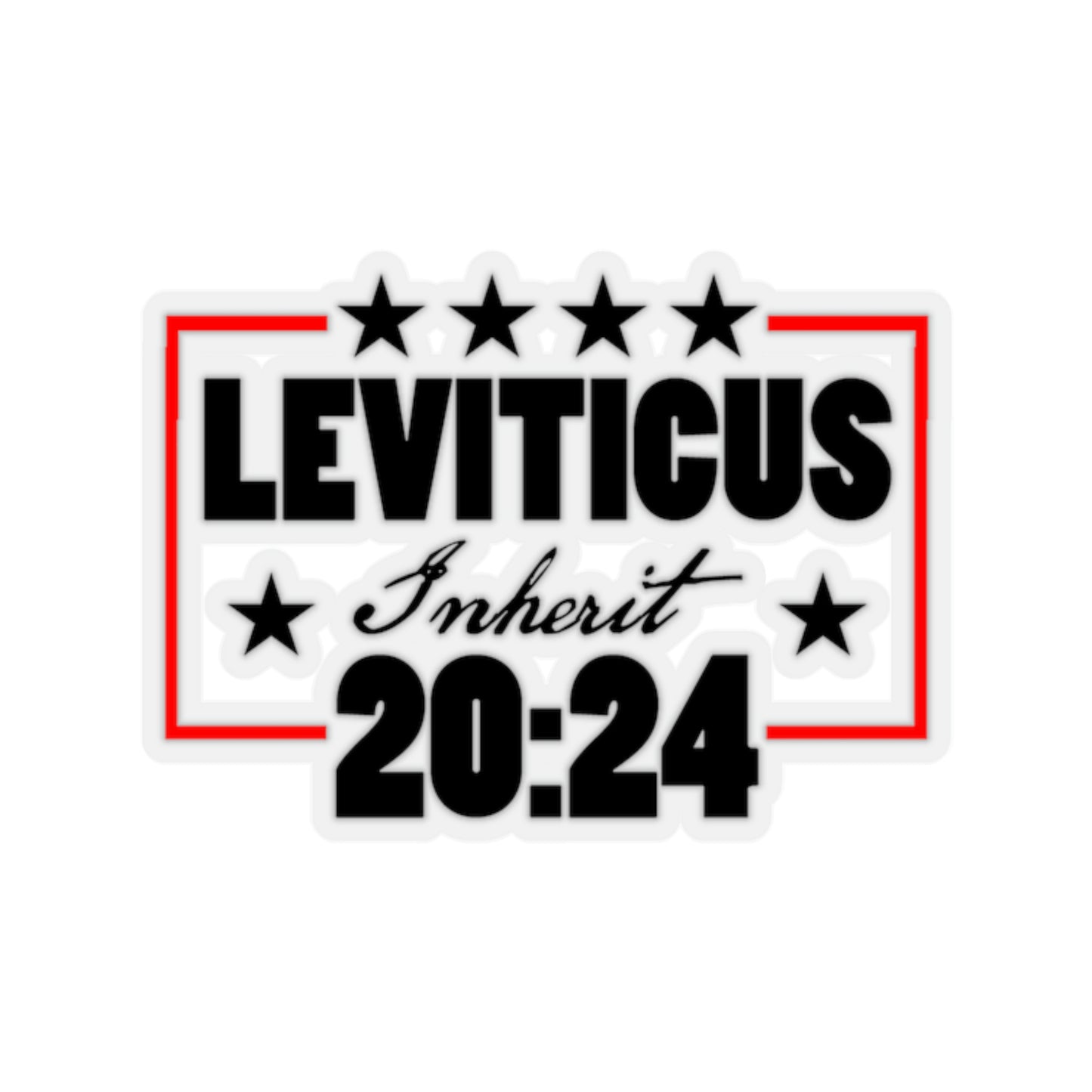 Election 2024 - Leviticus Honor - Kiss-Cut Sticker